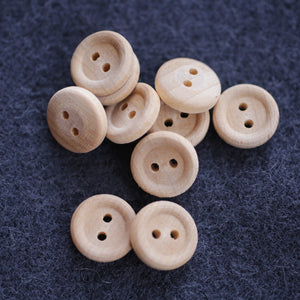 Wooden Buttons Pkg of 10