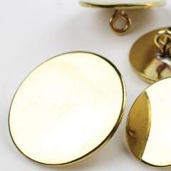 Flat Brass Buttons Large B-1204