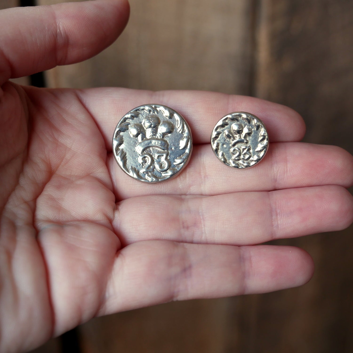 23rd Reg of Foot Button – Townsends