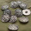 Paisley Buttons - Choice of Three Sizes - Pack of Ten