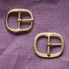 Brass Buckle 1"