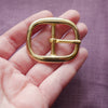 Brass Buckle 1"