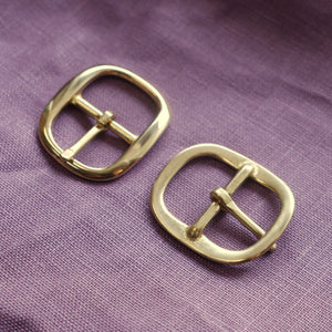 Brass Buckle 1"