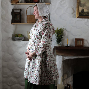 Ladies' Bed Gown in Printed Cotton