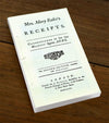 Mrs. Eales’s (Confectionary) Receipts BK-708
