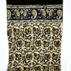 Block Printed Cotton Cravat - Black Border