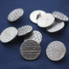 Basket-Weave Button  Pack of Ten