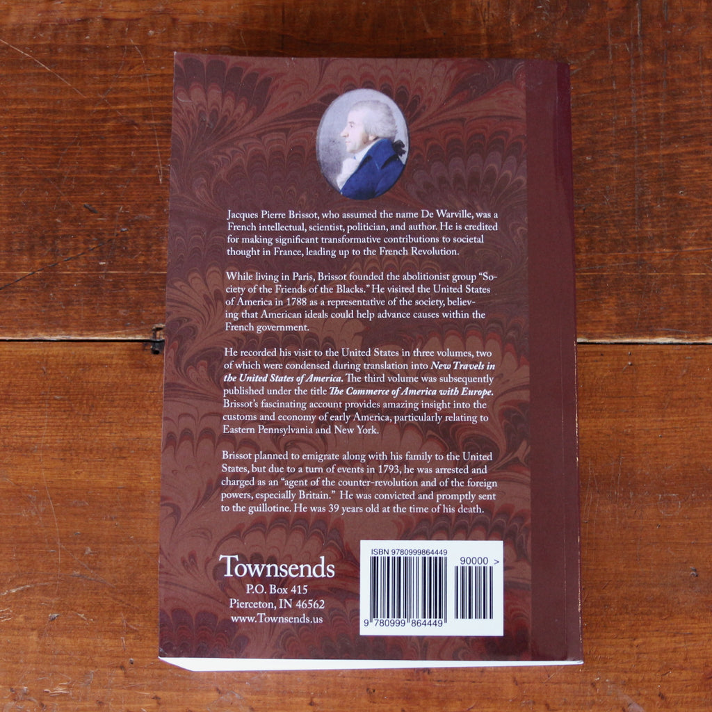 DeWarville's New Travels in United States of America 1788