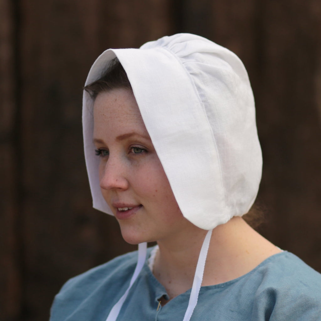Ladies’ Colonial Cap - White Cotton CP-911