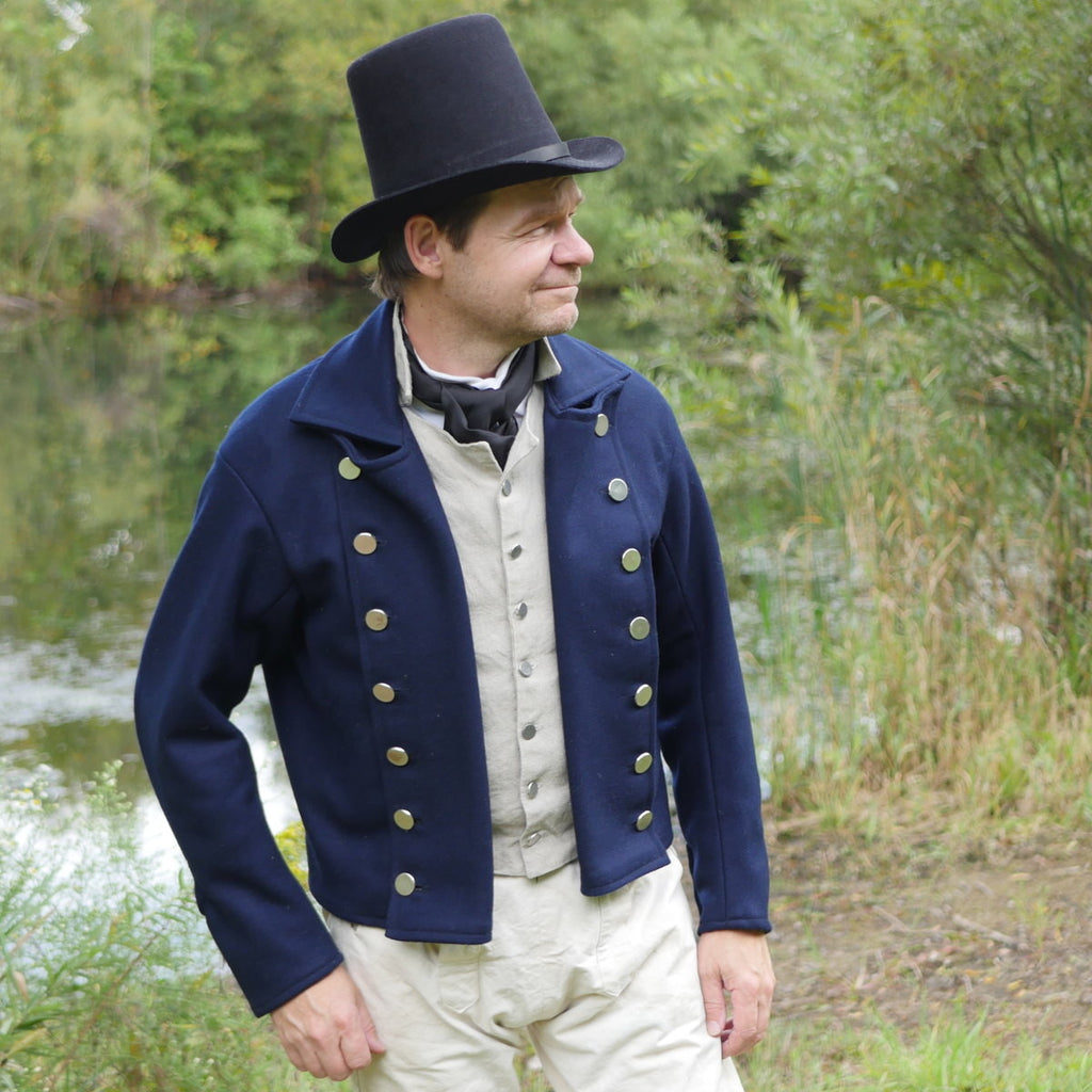 19th-Century Double-Breasted Sailor's Jacket