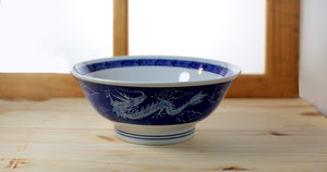 Dragon Porcelain Serving Bowl