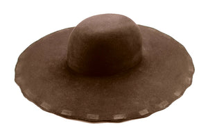 Fur Felt Hat Blank - Brown