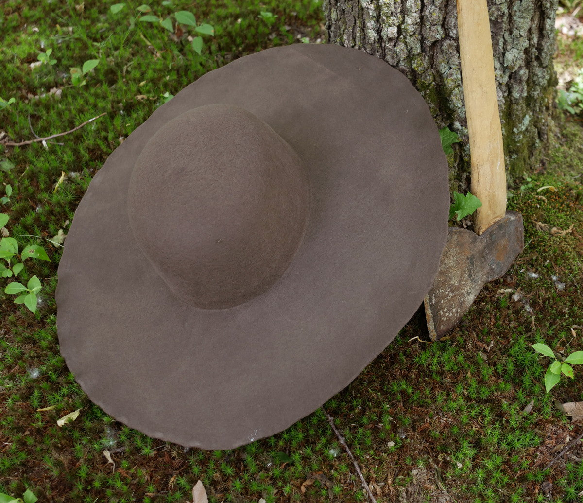 Brown Standard Wool Felt Hat Blank (Unlined) – Townsends