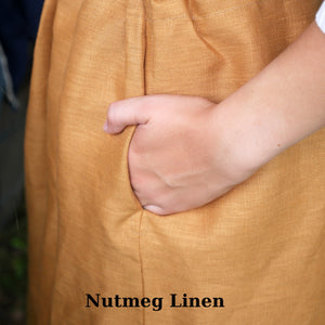 Drawstring Skirt - Linen