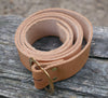 Leather Belt with Brass Buckle   LB-170