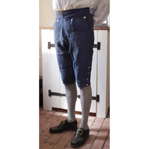 Fall Front Knee Breeches in Linen – Townsends