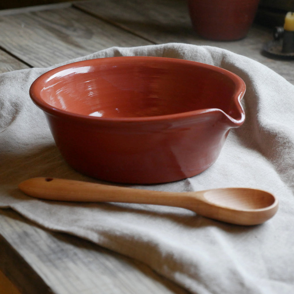 Redware Milk Pan