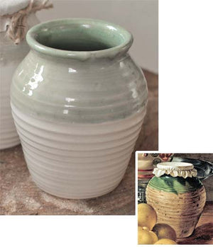 Stoneware Pickling Jar  P-4060