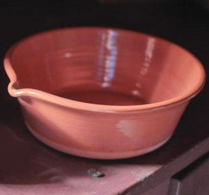 Redware Milk pan  S-4136