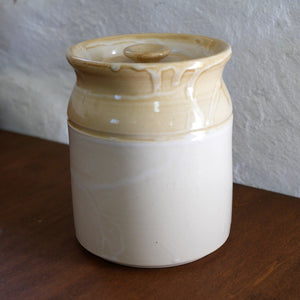 Lidded Crock Quart