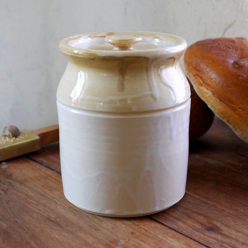 Lidded Crock Quart – Townsends