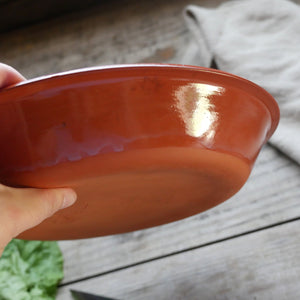 Redware Pie Pan