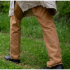 Fall Front Trousers in Cotton Canvas