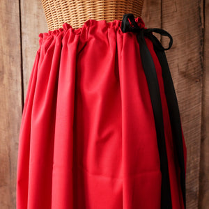 Drawstring Skirt - Plain