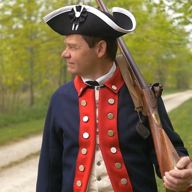 american soldier revolutionary war uniform