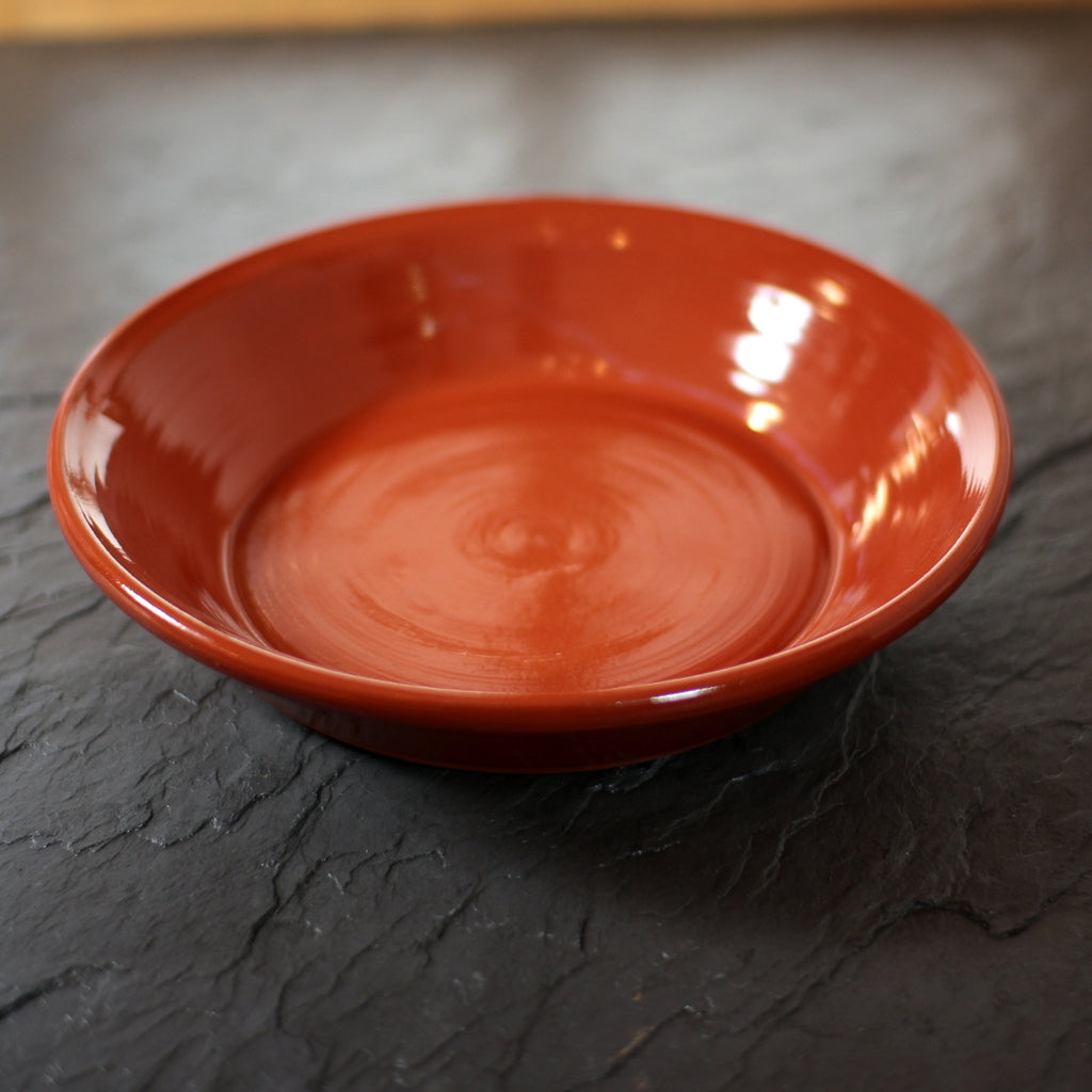 Redware Pie Pan   P-4135