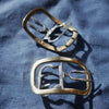 Men's Rectangular Shoe Buckles