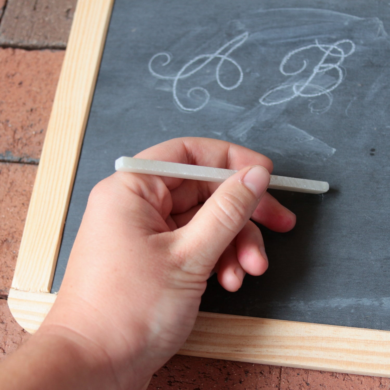 Vintage Portuguese Small Slate Chalkboard. Vintage Double Side Chalkboard.  Decorative Slate Chalkboard. 