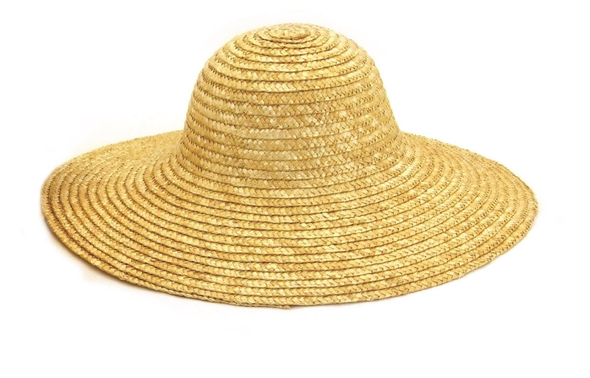 High Crown Straw Hat