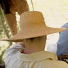 High Crown Straw Hat