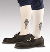 Petite Cotton Clocked Sox-White  S-3205