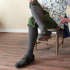 Ribbed Wool Stockings