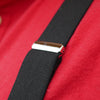 Suspenders,  Black Elastic   PA-136