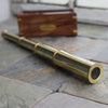 Brass Telescope in a Wooden Box