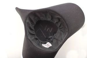 Standard Wool Felt Tricorn Black