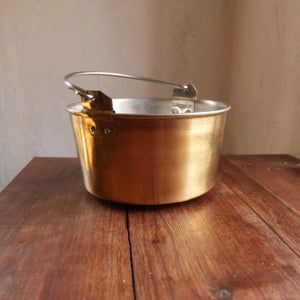 Half Gallon Brass Trade Kettle