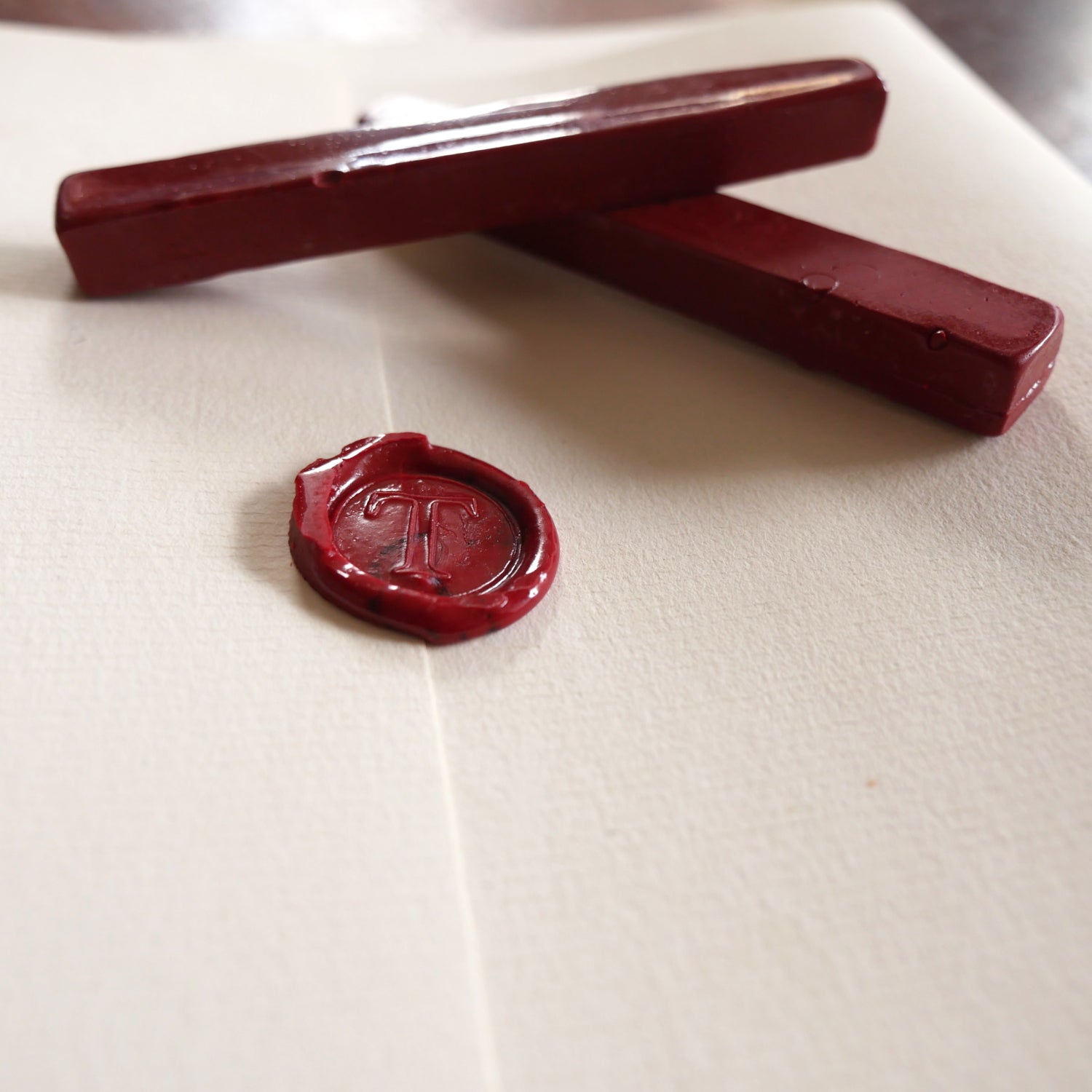 Burgundy Bottle Sealing Wax