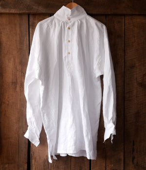 Linen Empire Shirt in Med - Second
