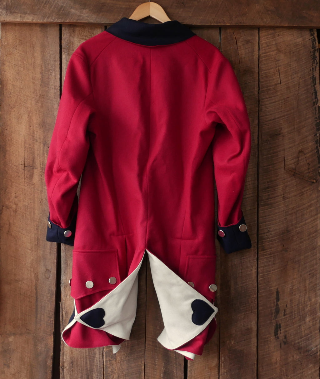 Special Red Reverse Regimental Coat