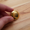 Gold-Plated 1" Regular Domed Buttons